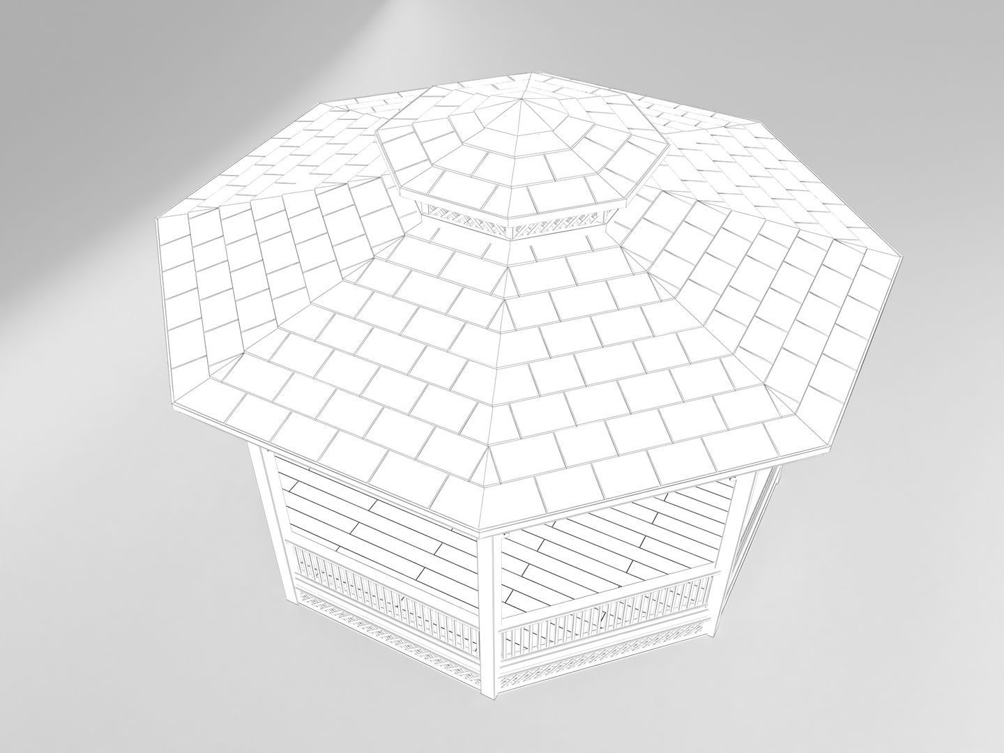 Gazebo 3D model_17
