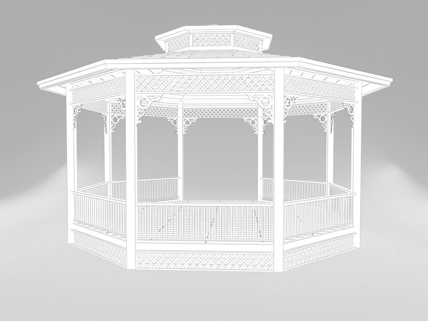 Gazebo 3D model_12