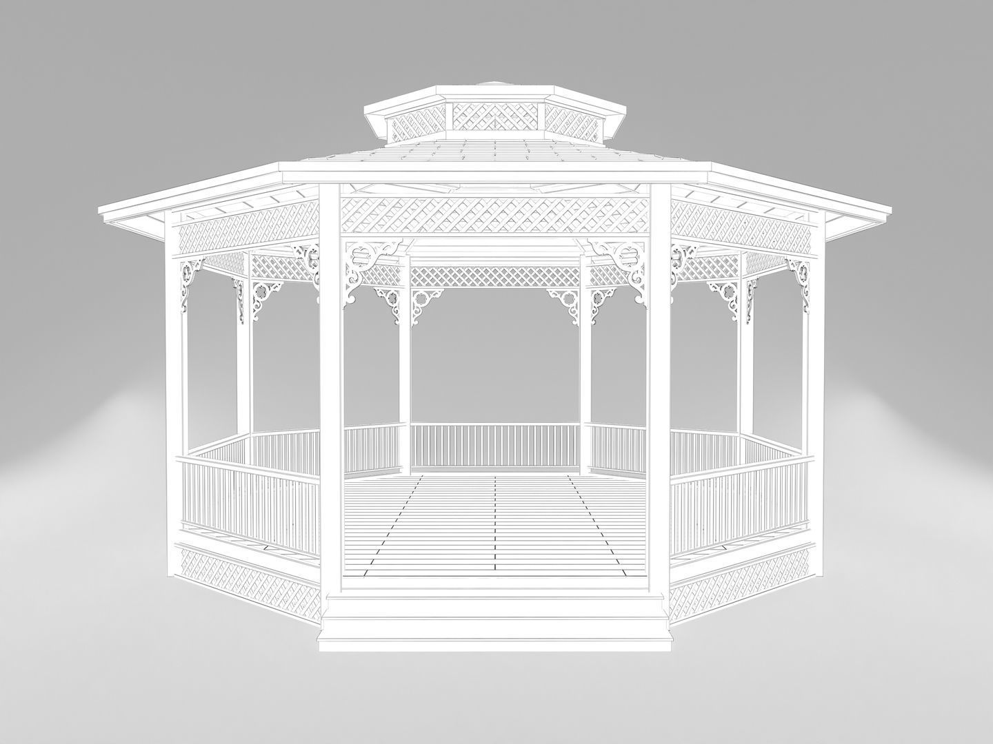 Gazebo 3D model_10
