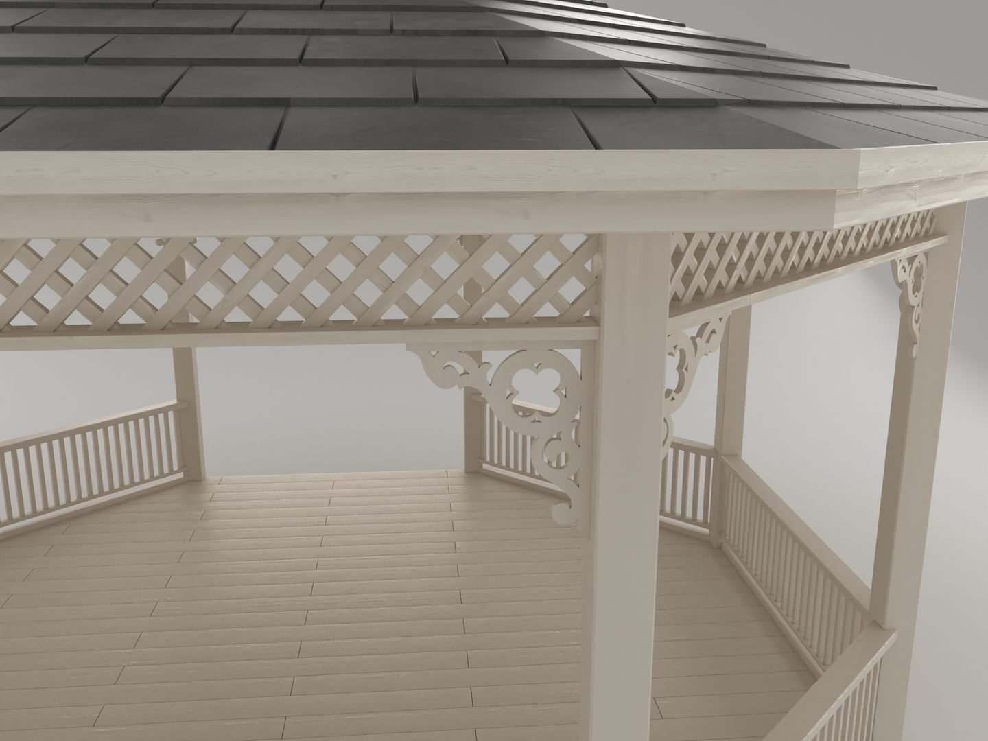 Gazebo 3D model_4