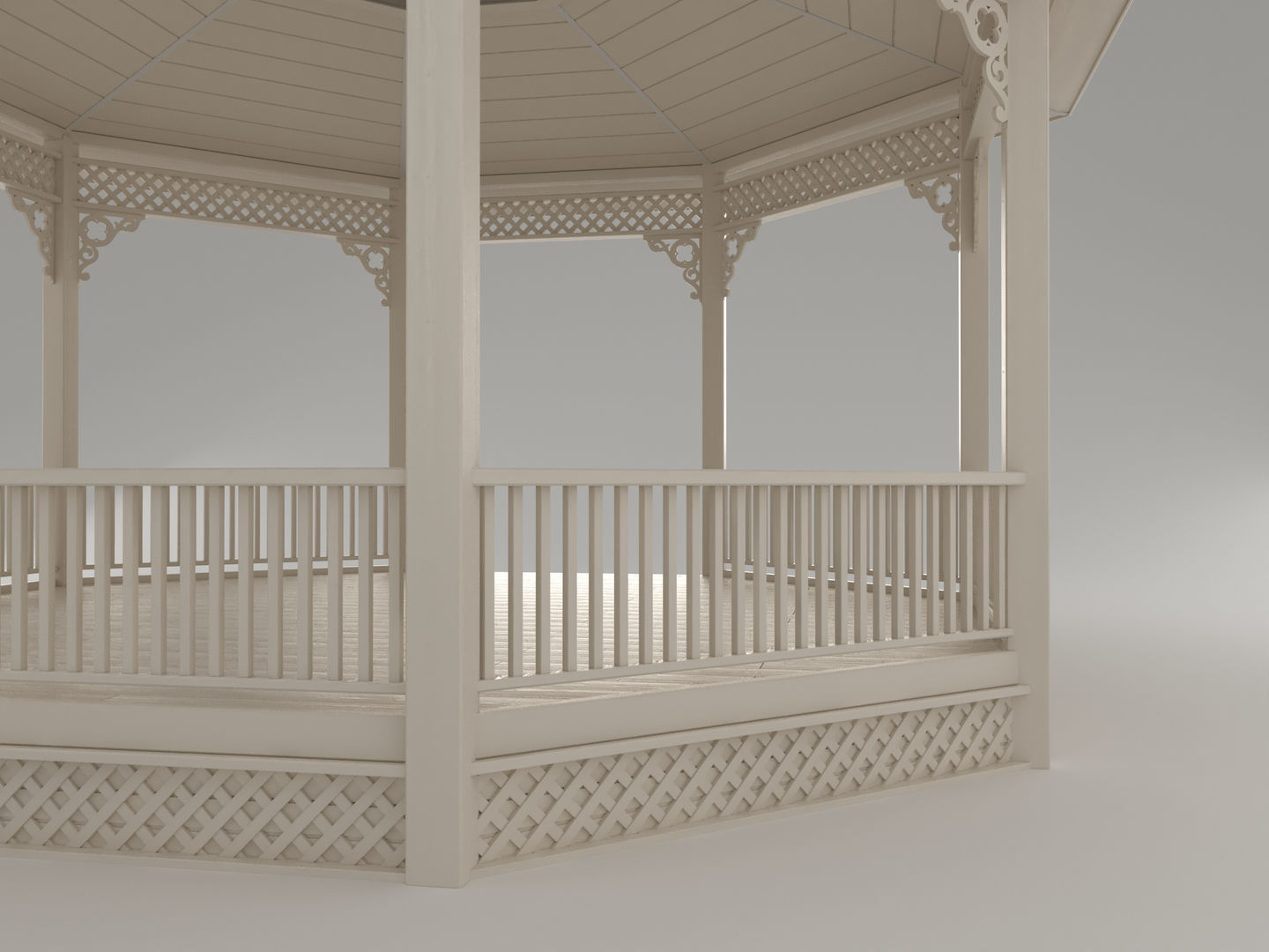 Gazebo 3D model_7