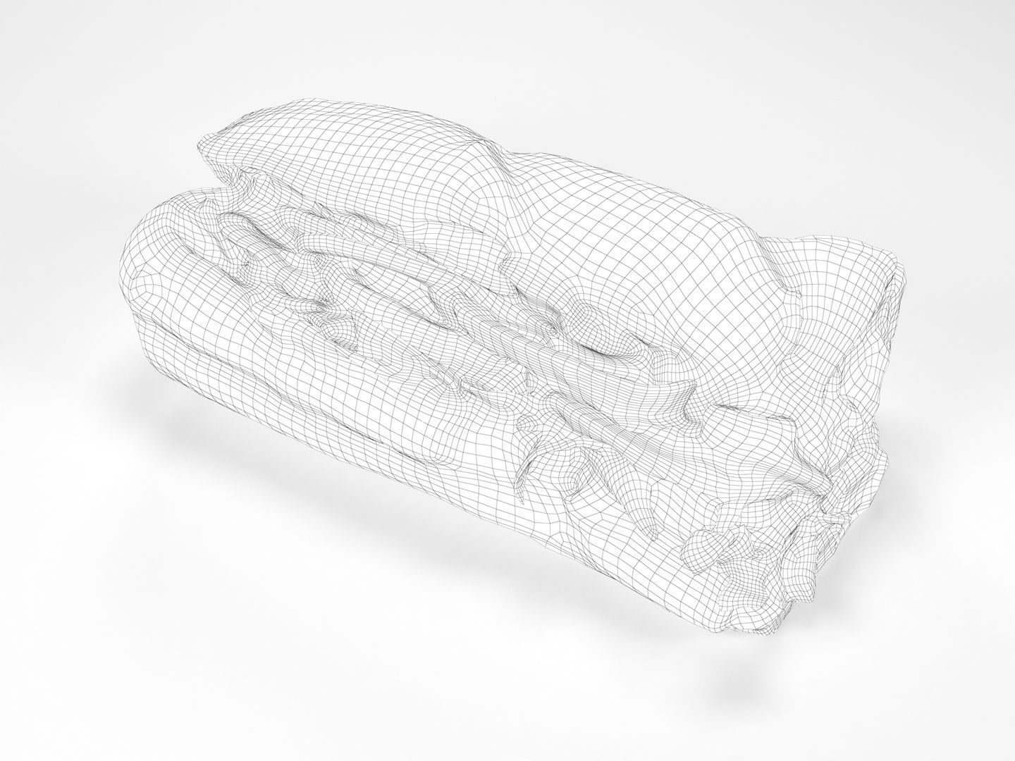 Subway Sandwich 3D model_9