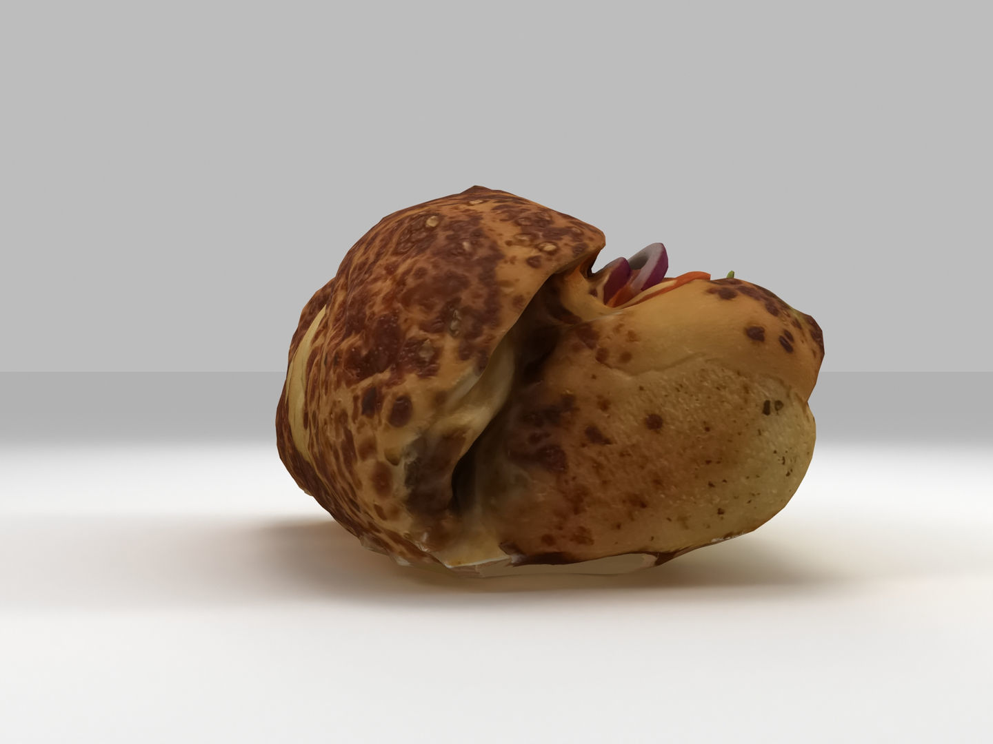 Subway Sandwich 3D model_7