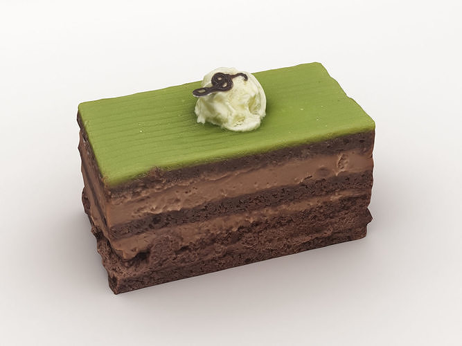 Cake 001 3D model 6