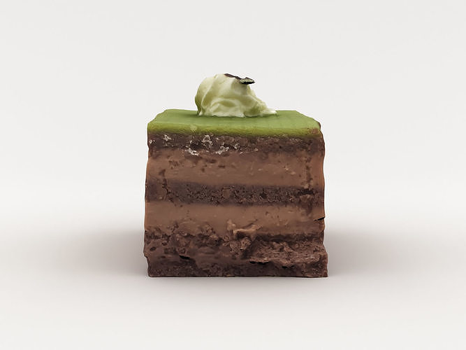 Cake 001 3D model 7