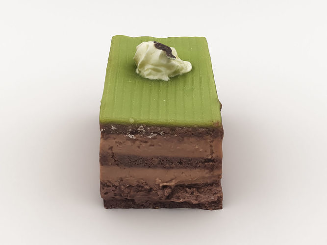 Cake 001 3D model 2