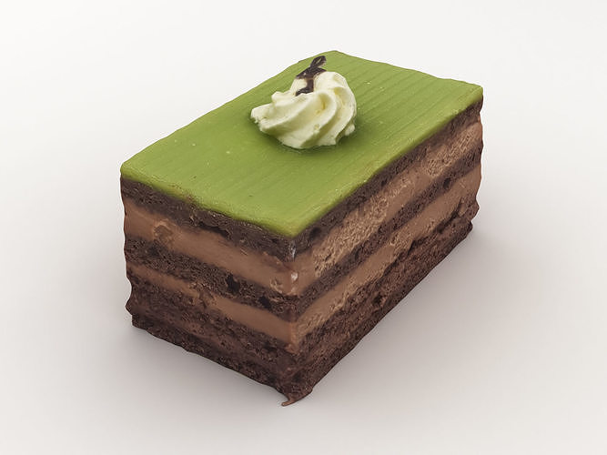 Cake 001 3D model 4