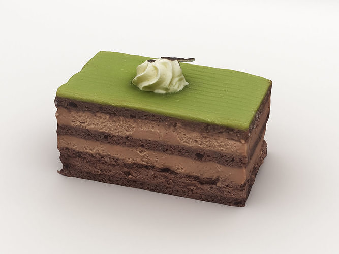 Cake 001 3D model 3