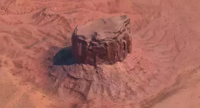 Monument Valley Butte Mountain 01