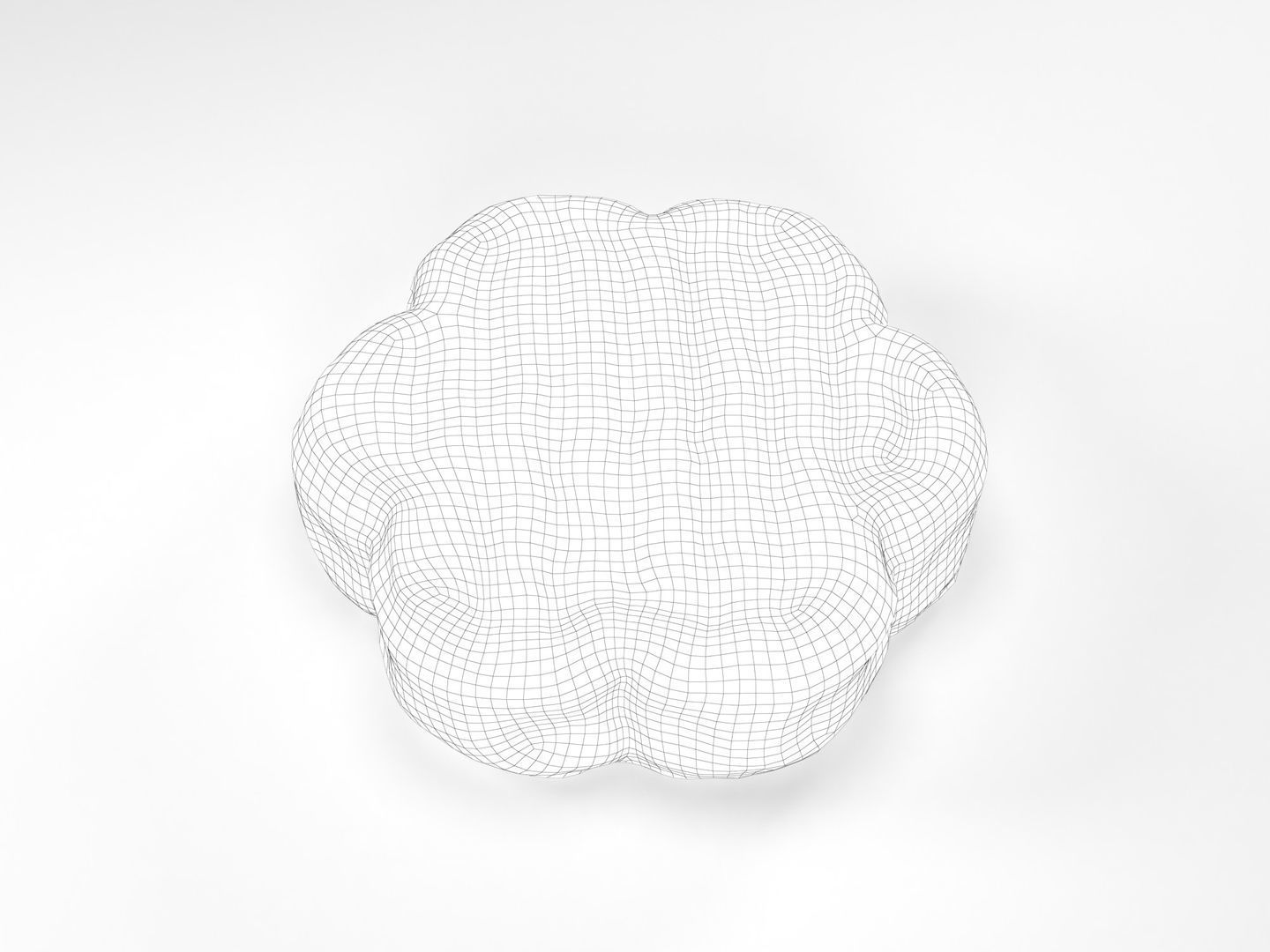 Cheese 001 3D model_14