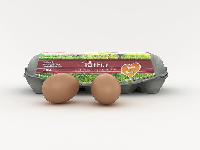 Egg Carton 002 3D model 7