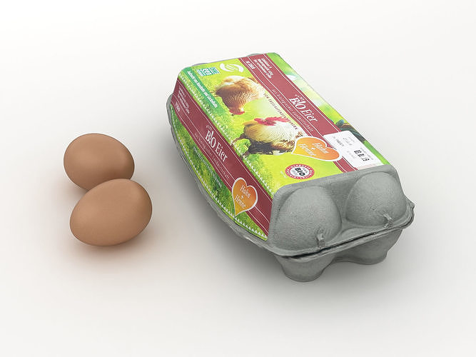 Egg Carton 002 3D model 6