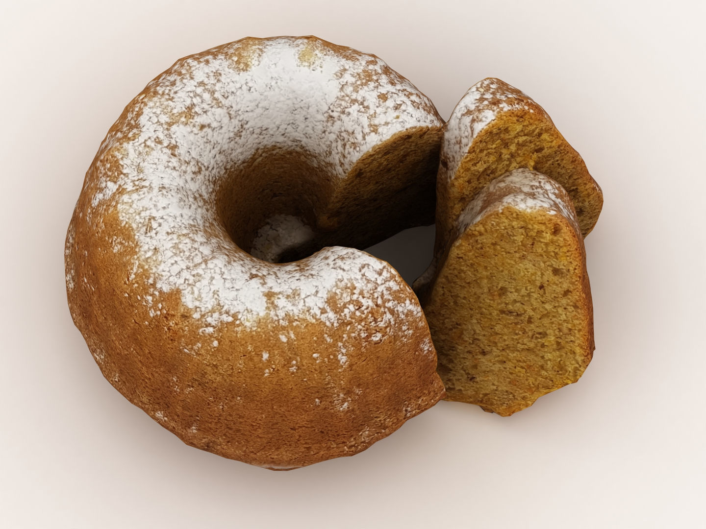 Gugelhupf Cake 003 3D model_8