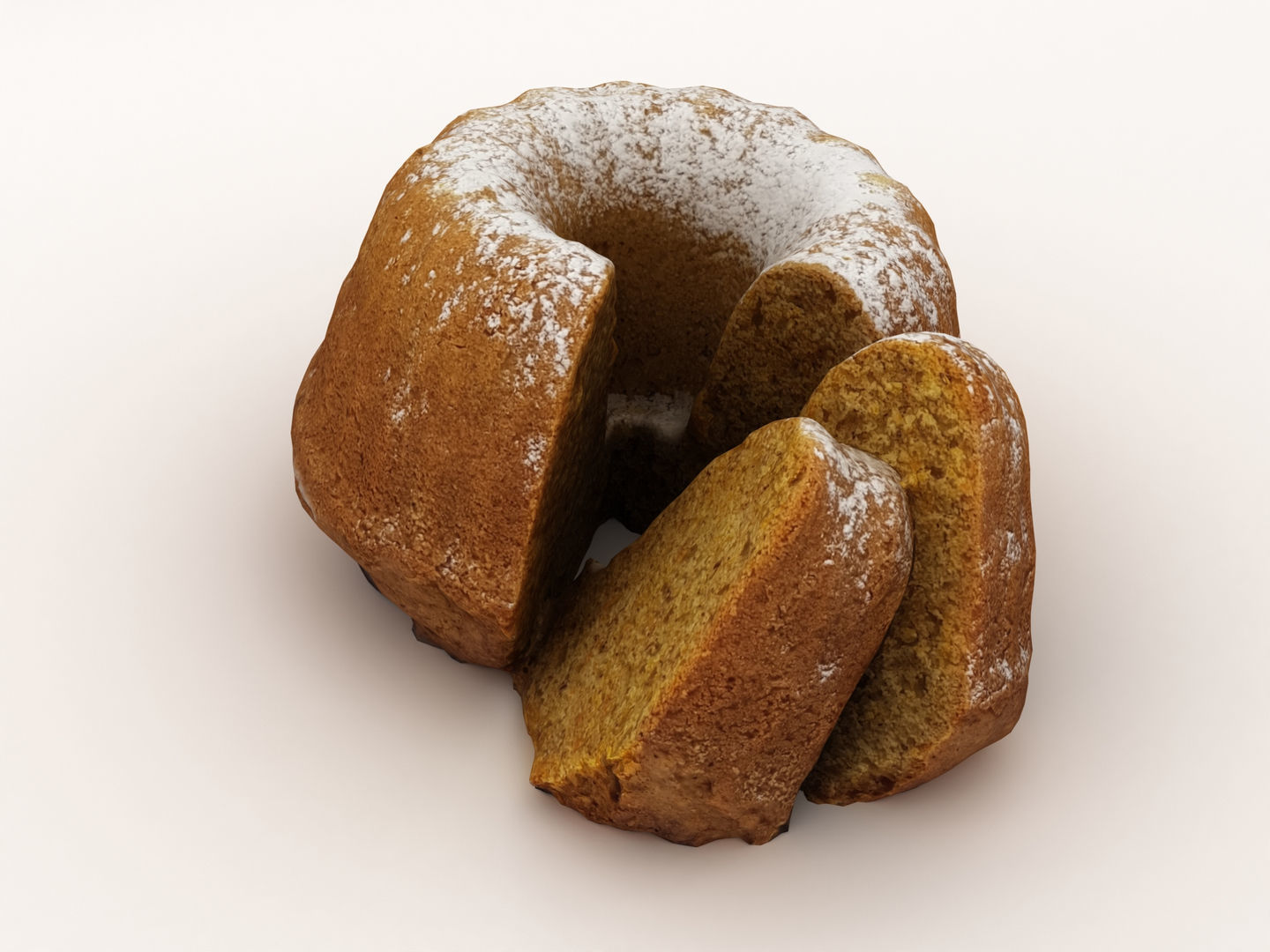 Gugelhupf Cake 003 3D model_5