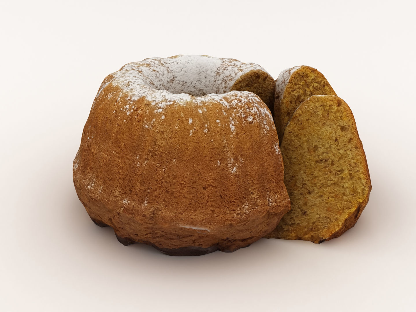 Gugelhupf Cake 003 3D model_1