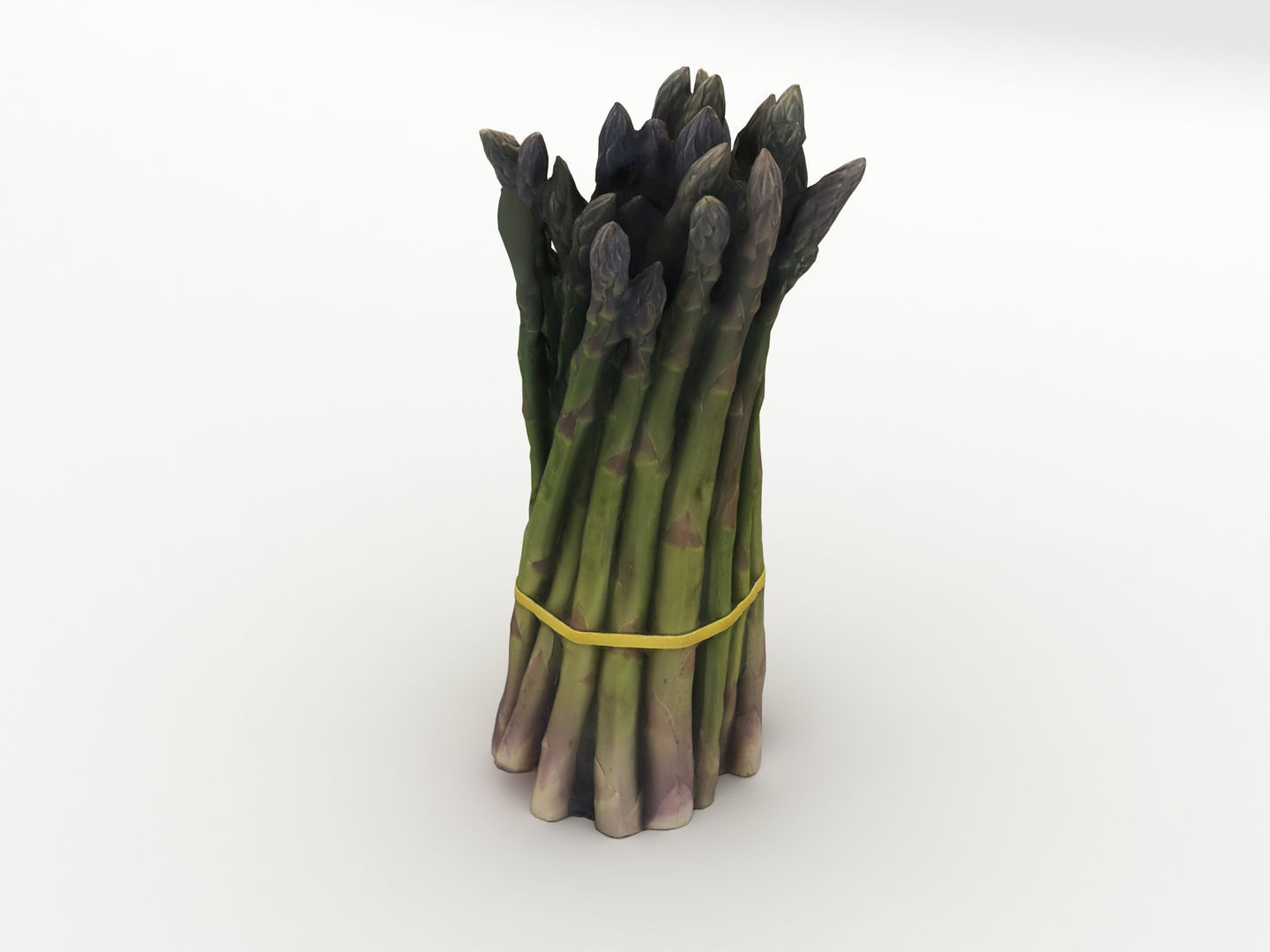 Green Asparagus Bundle 3D model_2
