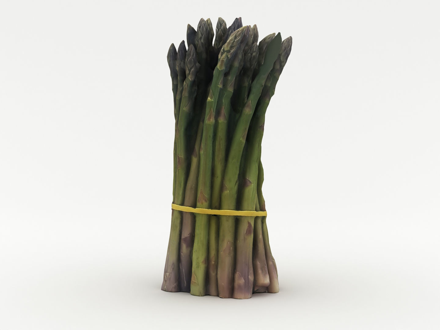 Green Asparagus Bundle 3D model_7