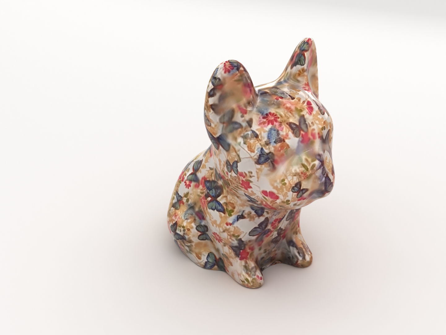 French Bulldog statue 3D model_2
