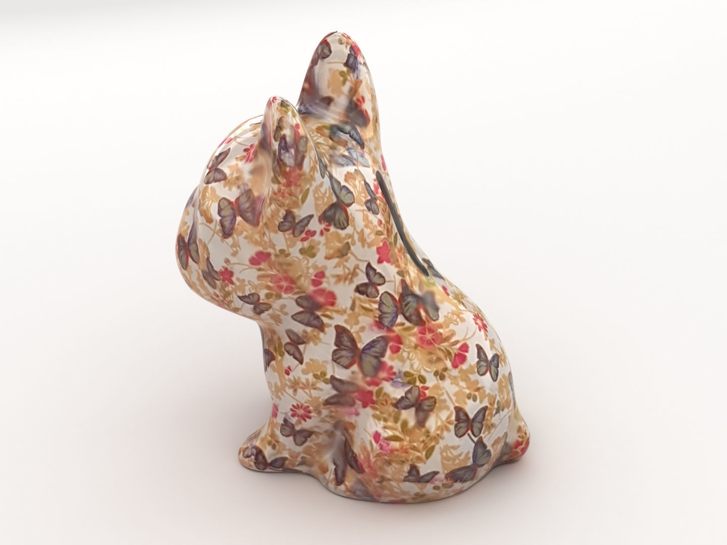 French Bulldog statue 3D model_5