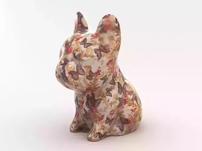 French Bulldog statue