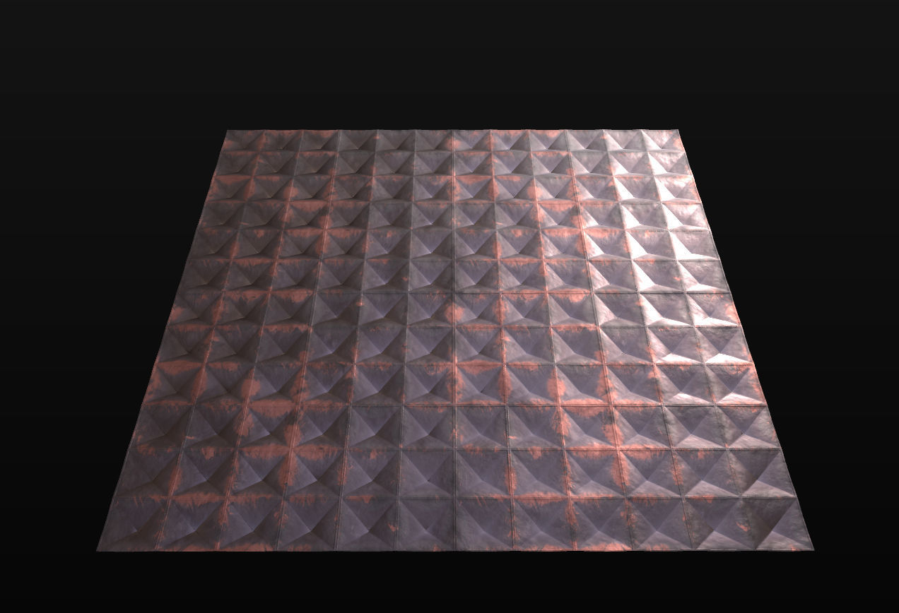 10 Seamless Rusty and Grungy Metal PBR Materials - Set 4 Texture_14