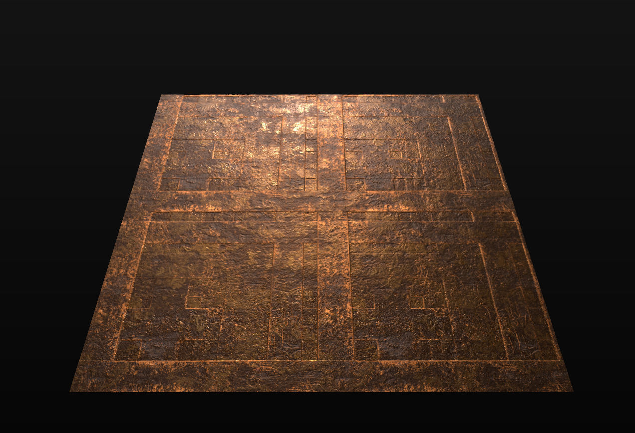 10 Seamless Rusty and Grungy Metal PBR Materials - Set 4 Texture_5