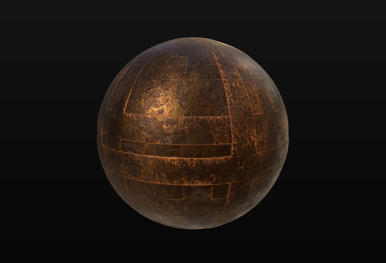 10 Seamless Rusty and Grungy Metal PBR Materials - Set 4 Texture_4