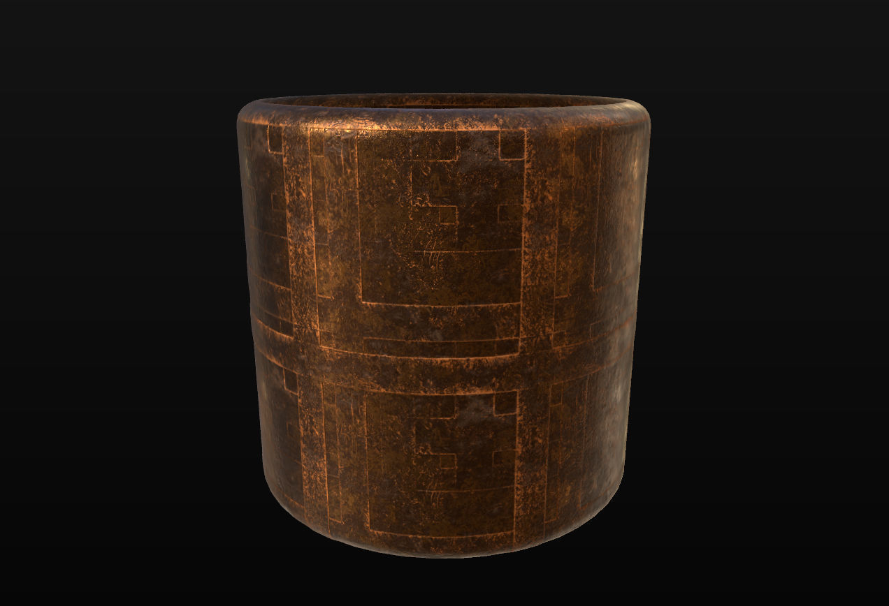10 Seamless Rusty and Grungy Metal PBR Materials - Set 4 Texture_6