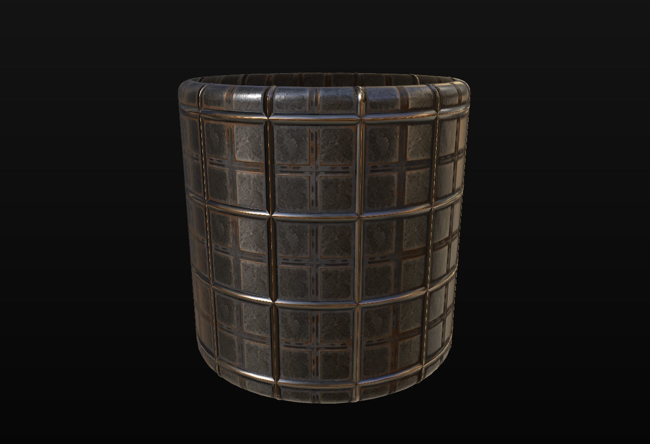 10 Seamless Rusty and Grungy Metal PBR Materials - Set 4 Texture_9