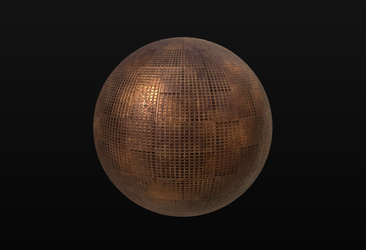 10 Seamless Rusty and Grungy Metal PBR Materials - Set 4 Texture_22