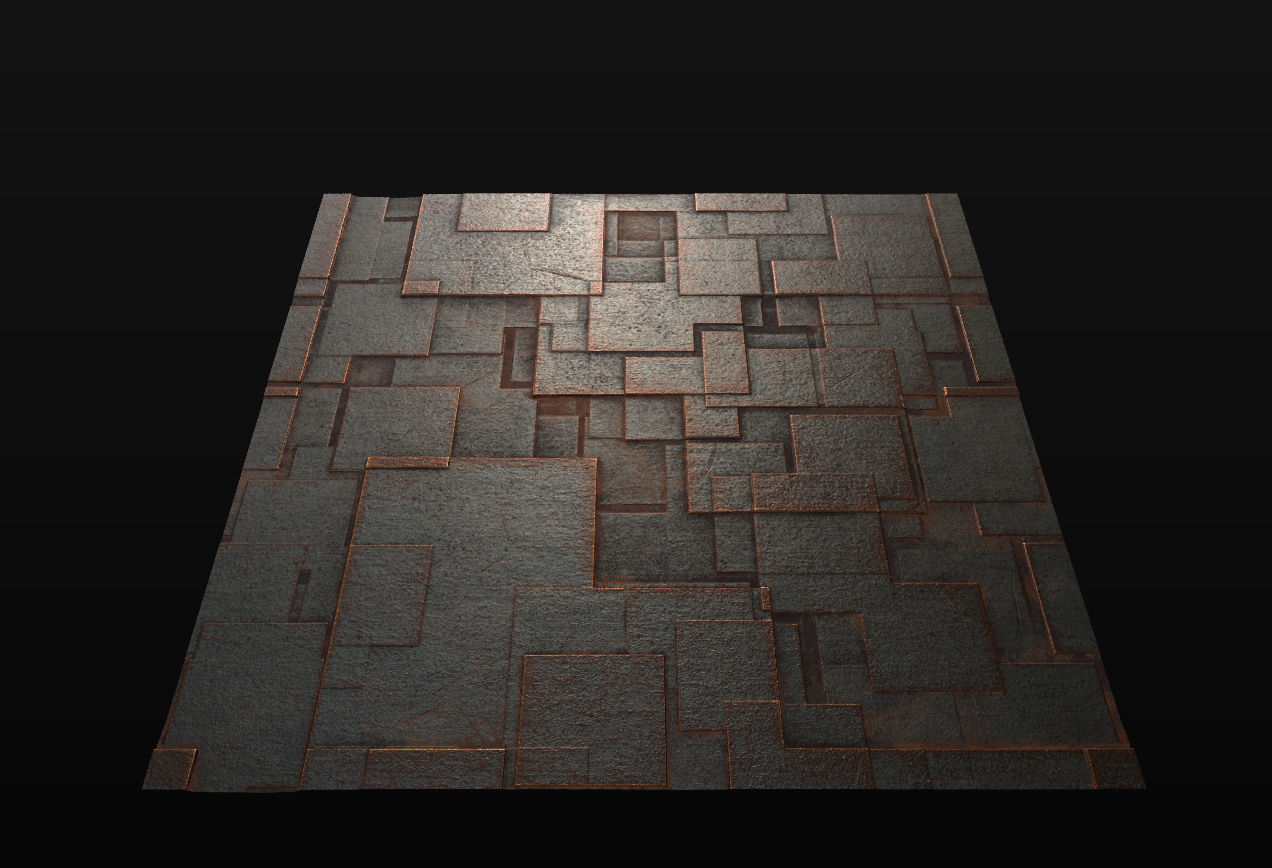 10 Seamless Rusty and Grungy Metal PBR Materials - Set 4 Texture_26