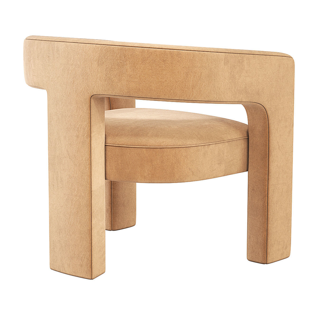 INES Chair Restoration Hardware RH 3D model_6