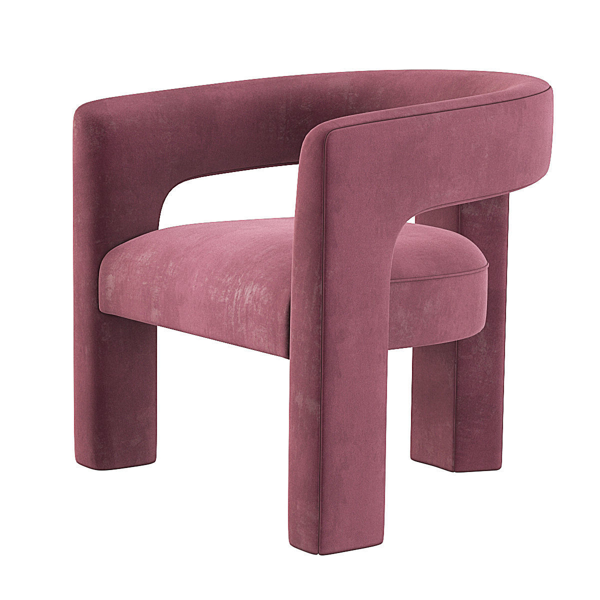 INES Chair Restoration Hardware RH 3D model_10