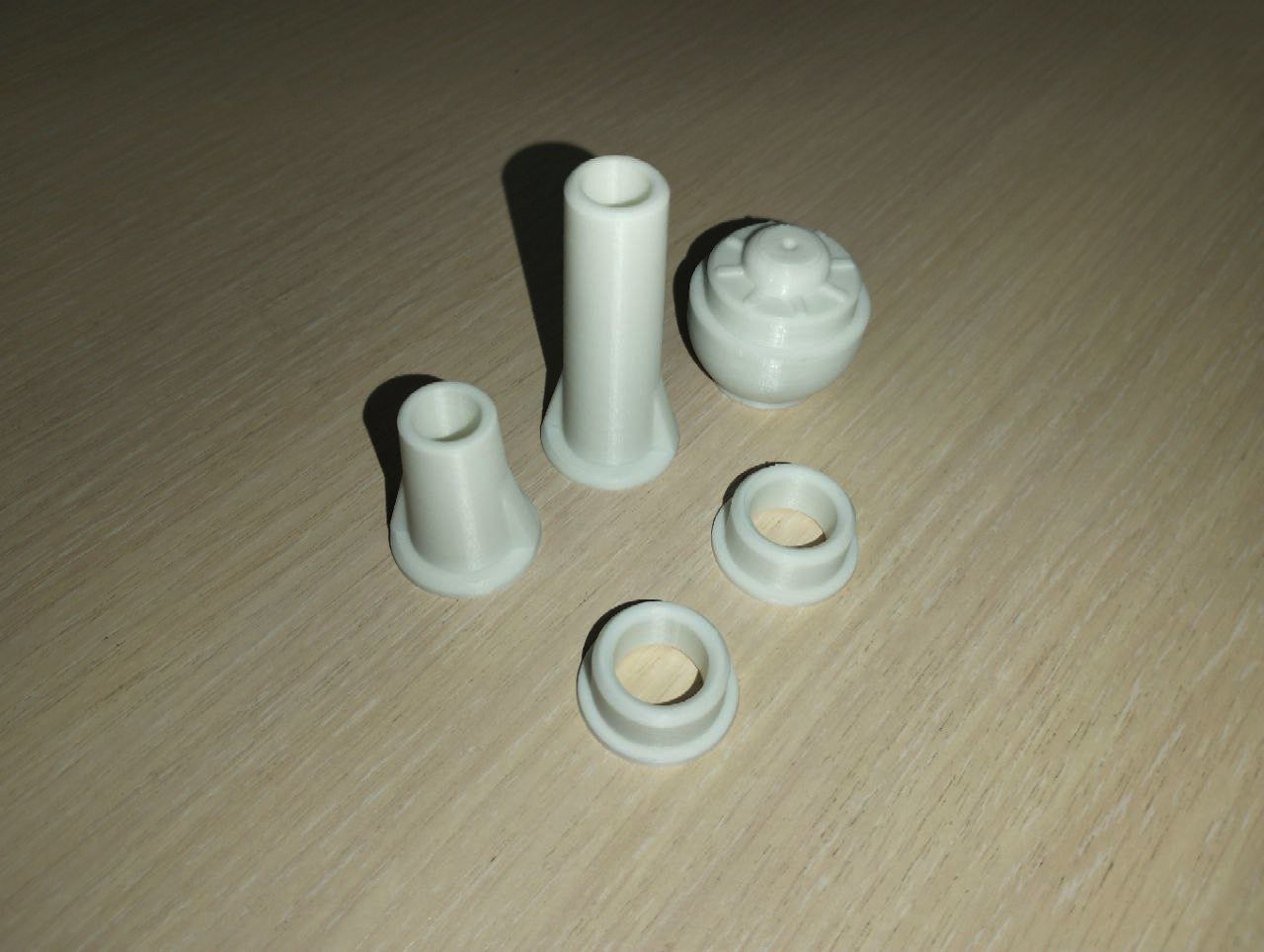 Complete set of gearbox bushings Skoda Octavia Tour VW Golf 4 3D print model_6