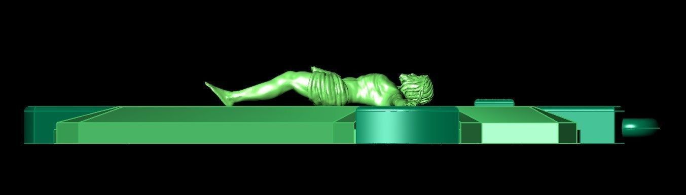 Pendant cross od72 3D print model_11