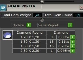 stylish  wedding set pendant and ring  3D Model Collection_27