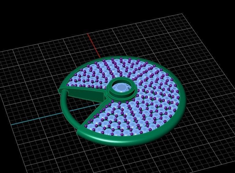 stylish  wedding set pendant and ring  3D Model Collection_11