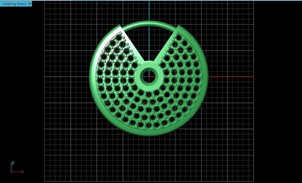 stylish  wedding set pendant and ring  3D Model Collection_10