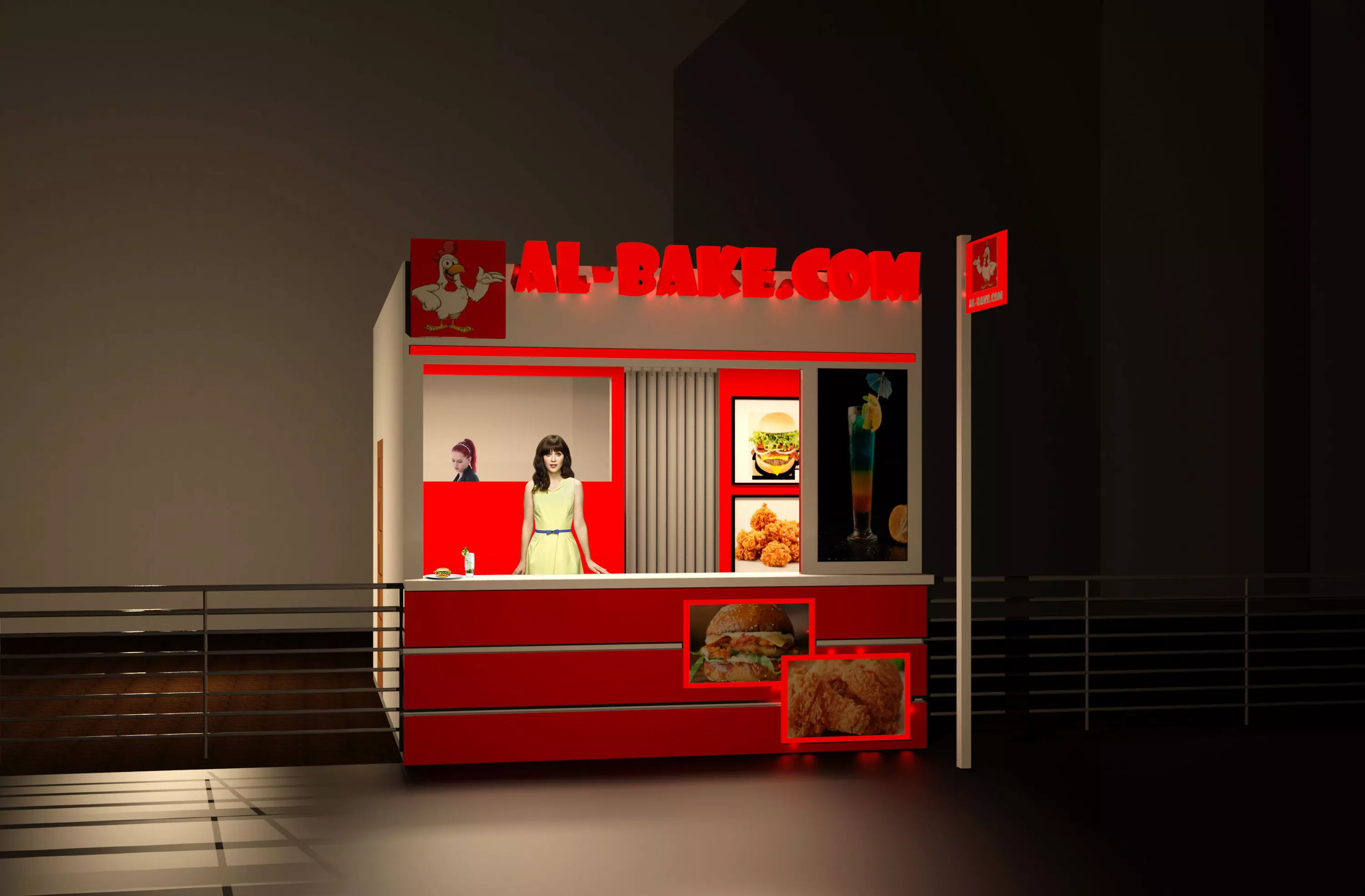 3d model of shop 3D model