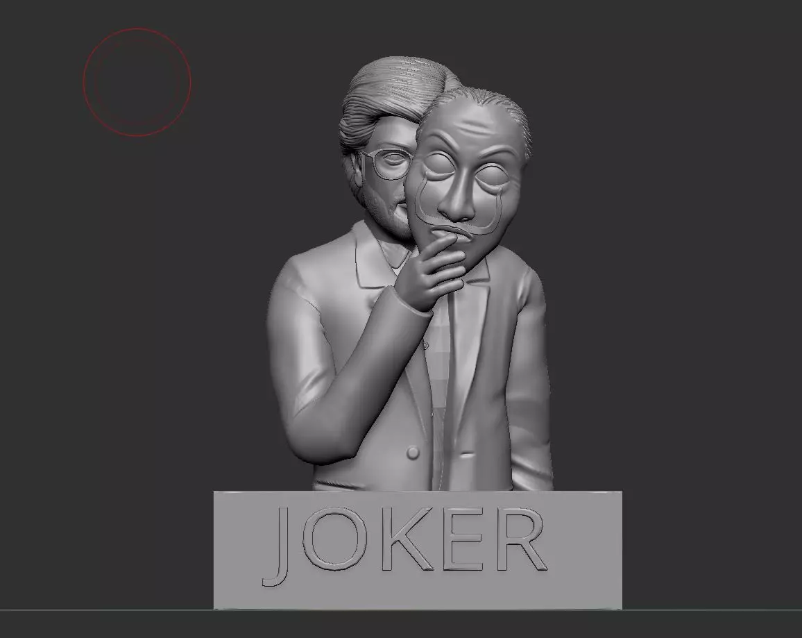 Money Heist jocker 3D print model