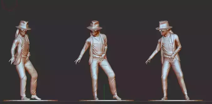 Michael Jackson 3D print model