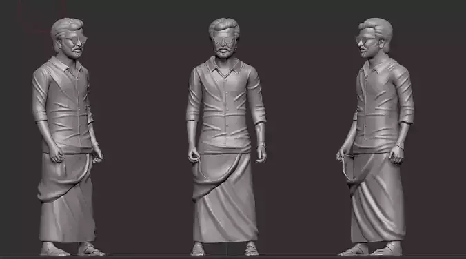 Rajinikanth 3d printable model