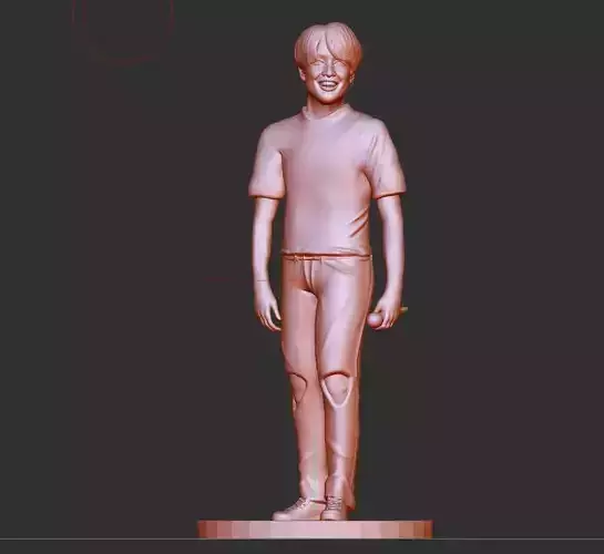 Jungkook harry potter statue