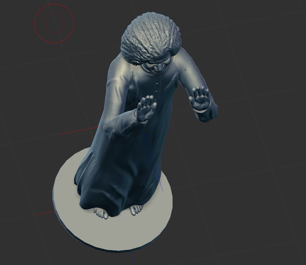 Sathya Sai Baba 3D print model_14