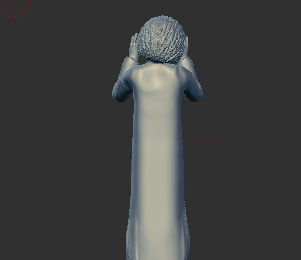 Sathya Sai Baba 3D print model_4