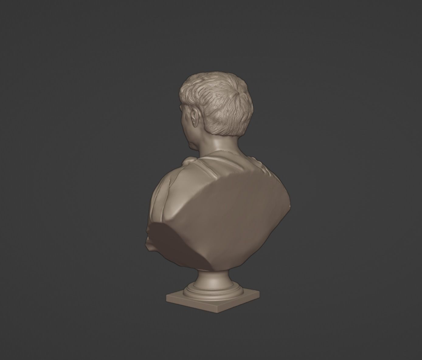 Pompey the Great Bust 3D print model_4