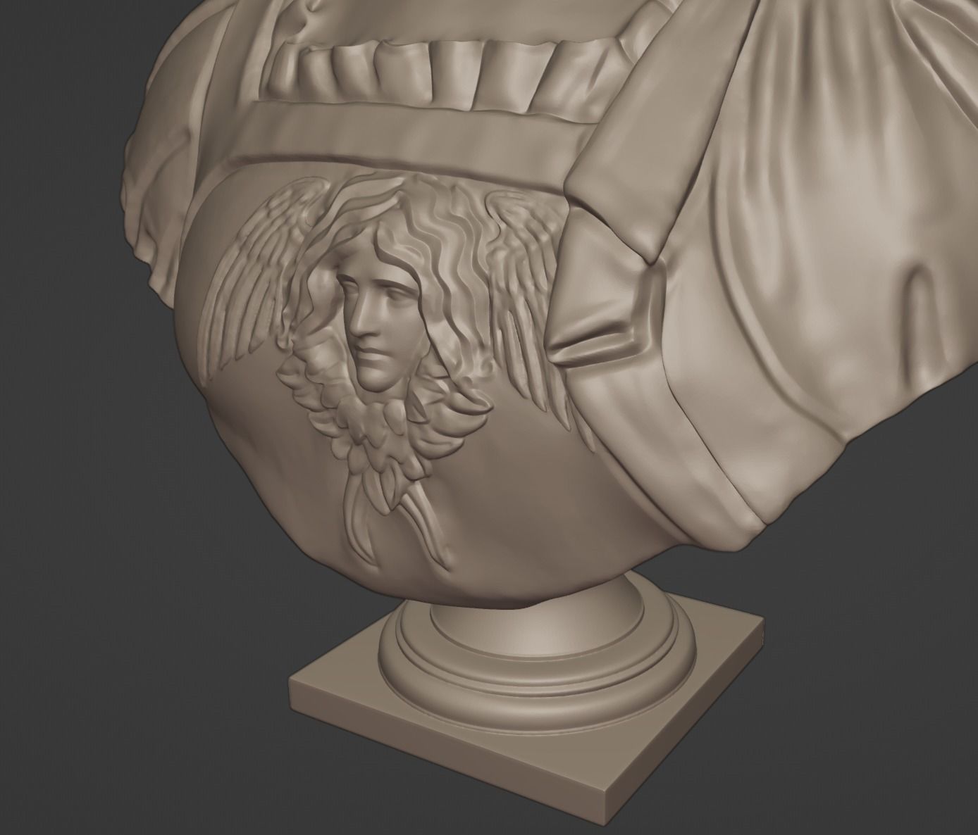 Pompey the Great Bust 3D print model_11