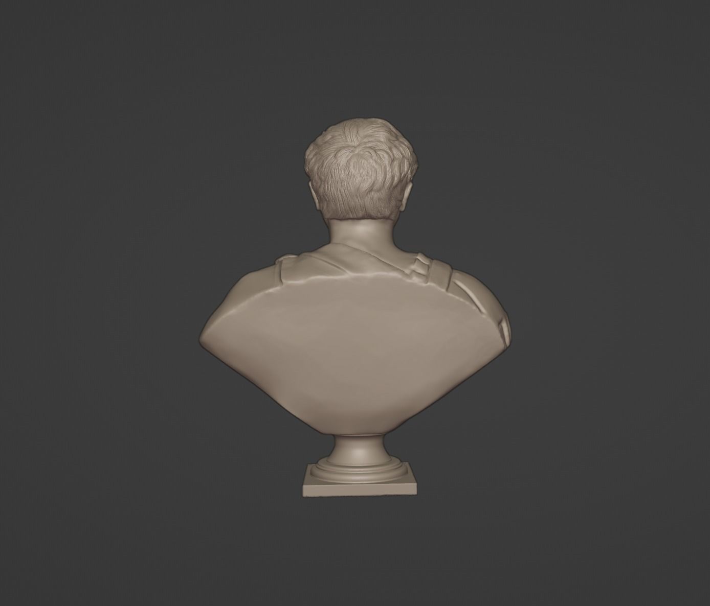 Pompey the Great Bust 3D print model_5