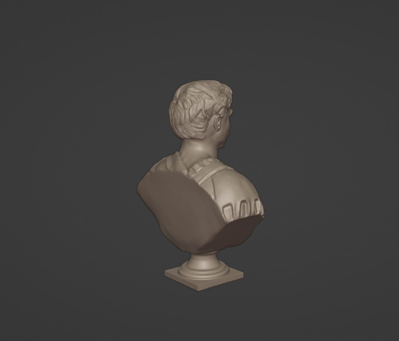 Pompey the Great Bust 3D print model_6