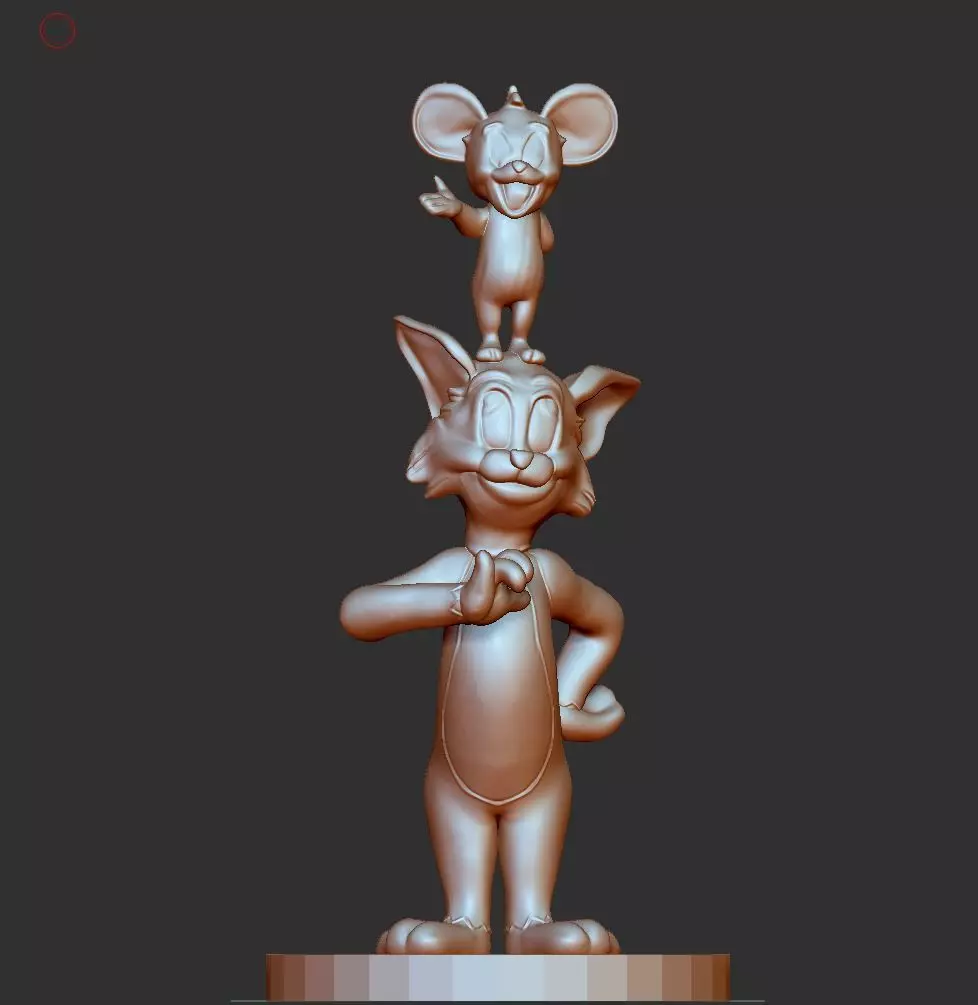 Tom and Jerry 3D print model_0